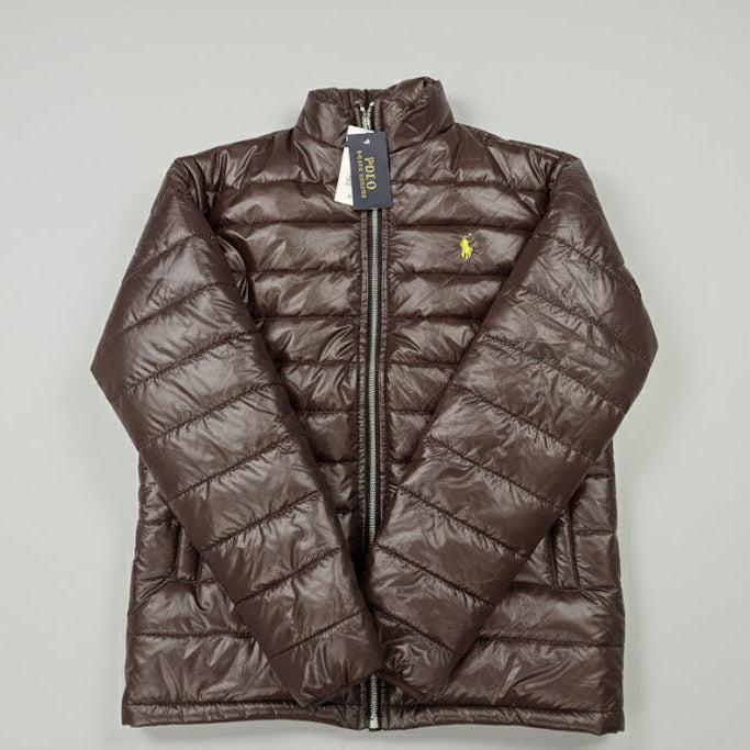 Polo Puffer Jacket | Brown