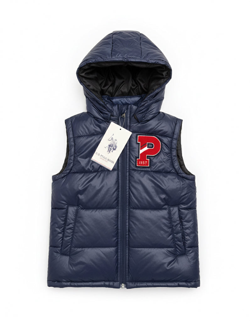 Us Polo Half sleeve Puffer | Kids