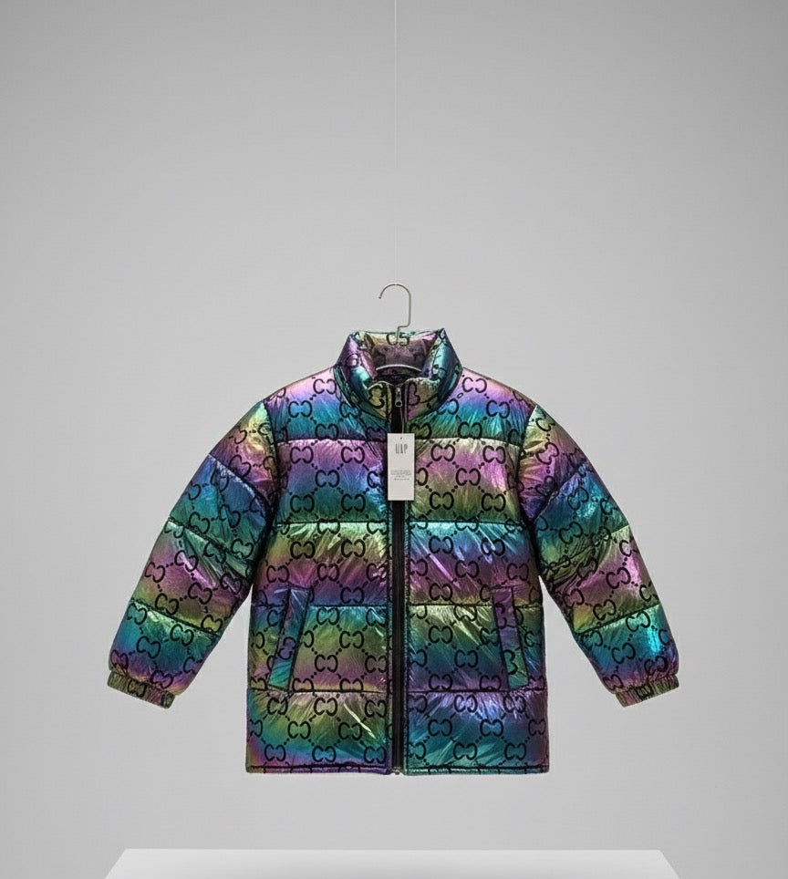 Gap Rainbow Puffer Jacket | Kids