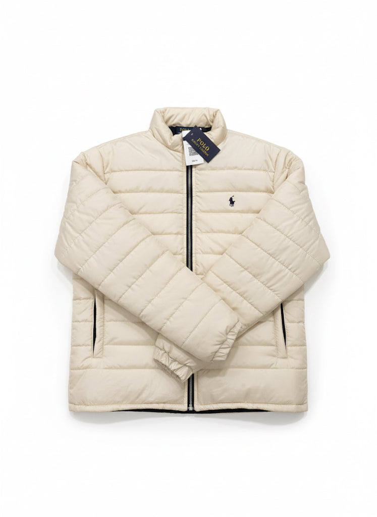 Polo Puffer Jacket | Beige